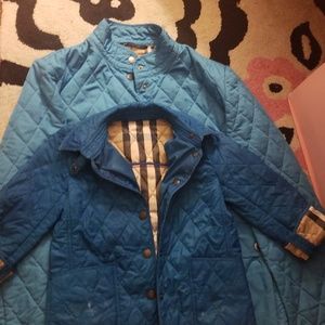 Mommy and me Burberry jackets